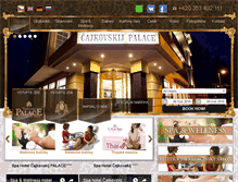 Tablet Screenshot of cajkovskij.com